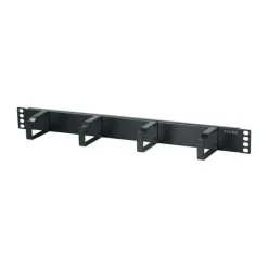 Kjell Tilbehør Og Installasjon|Kabler For Nettverk|19"-kabelpanel 1U, svart