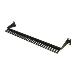 Kjell Kabler For Nettverk|Tilbehør Og Installasjon|19"-kabelstøtte 1U, svart