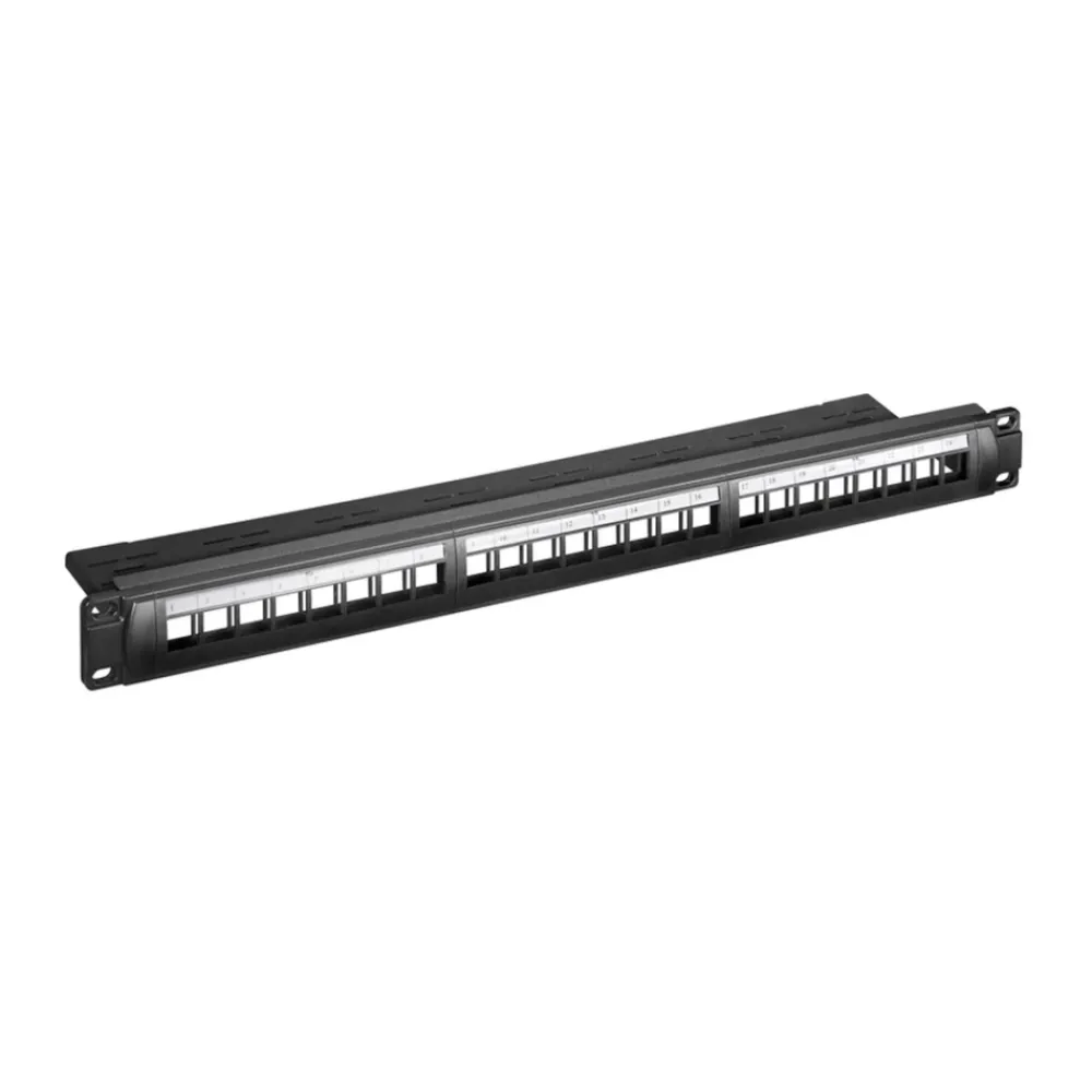 Kjell Tilbehør Og Installasjon|Kabler For Nettverk|Keystone 19" patchpanel
