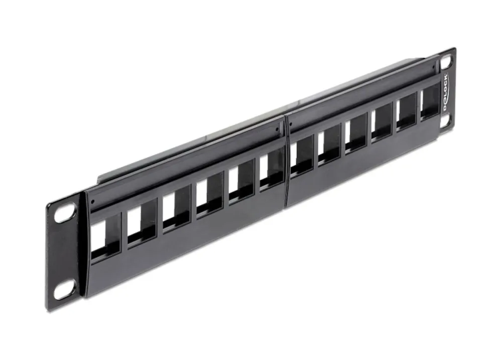 Kjell Tilbehør Og Installasjon|Kabler For Nettverk|Keystone 10" patchpanel