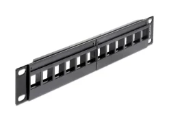 Kjell Tilbehør Og Installasjon|Kabler For Nettverk|Keystone 10" patchpanel