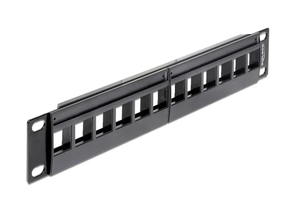 Kjell Tilbehør Og Installasjon|Kabler For Nettverk|Keystone 10" patchpanel