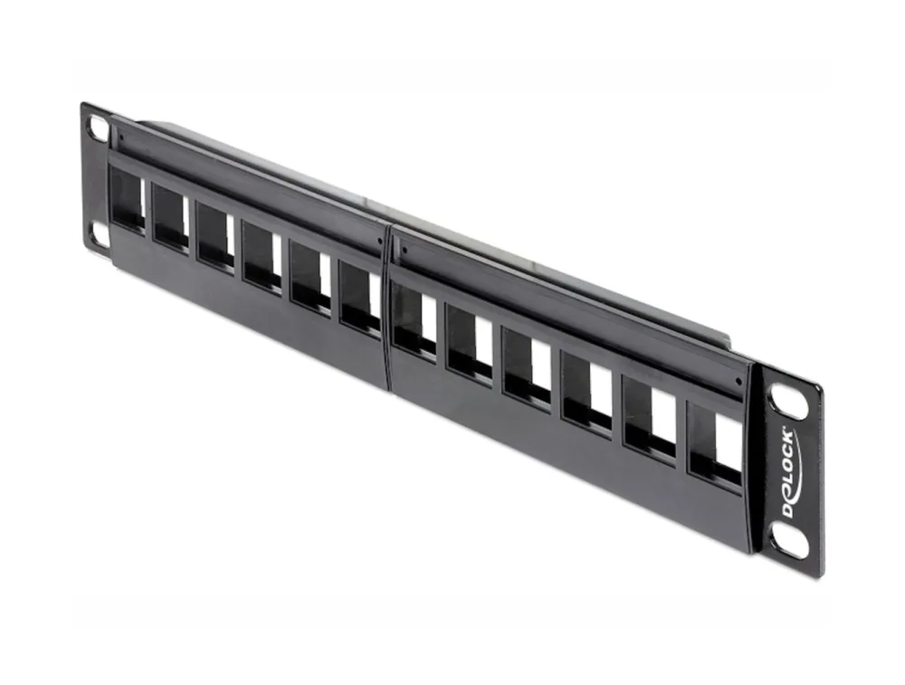 Kjell Tilbehør Og Installasjon|Kabler For Nettverk|Keystone 10" patchpanel