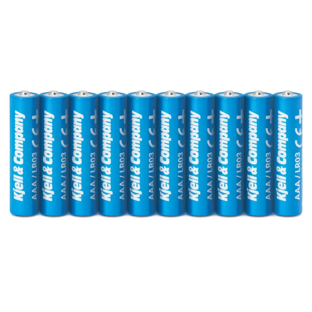 Kjell & Company Biltilbehør|Batterier|AAA-batterier (LR03) 10-pk.