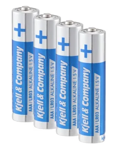 Kjell & Company Batterier|Batterier|AAA-batterier (LR03) 4-pakk