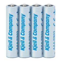 Kjell & Company Batterier|Batterier|AAA-litiumbatterier, 4-pk.