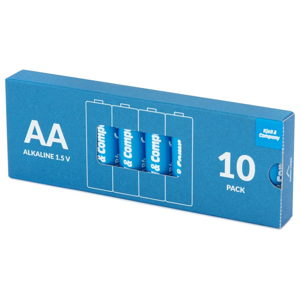 Kjell & Company Batterier|Batterier|AA-batterier (LR6) 10-pk.