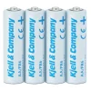 Kjell & Company Biltilbehør|Batterier|AA-litiumbatterier, 4-pk.