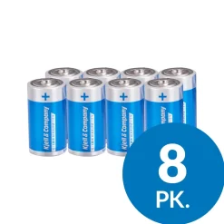 Kjell & Company Batterier|Batterier|C-batterier (LR14) 8-pk.