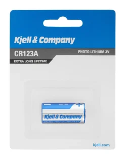 Kjell & Company Batterier|Batterier|CR123A Litiumbatteri 1-pk.