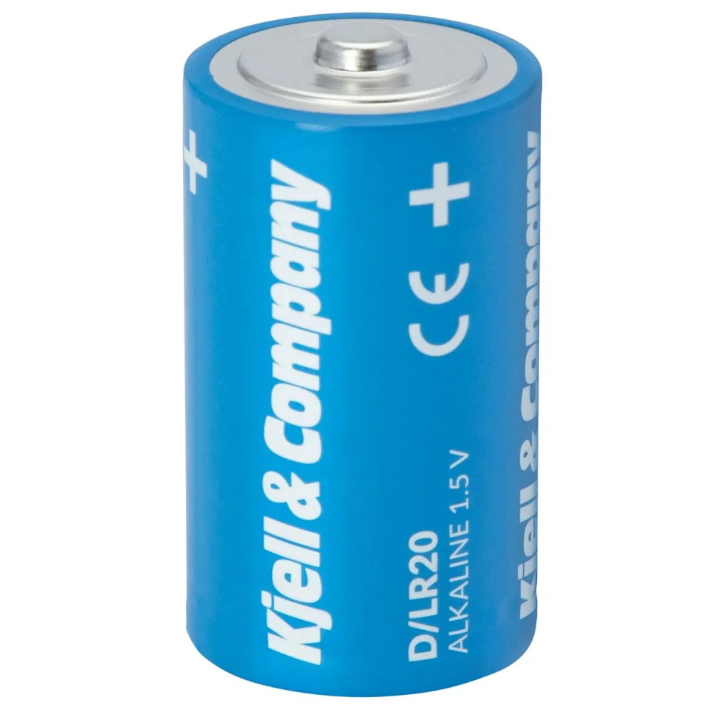 Kjell & Company Batterier|Batterier|D-batterier (LR20) 6-pk.