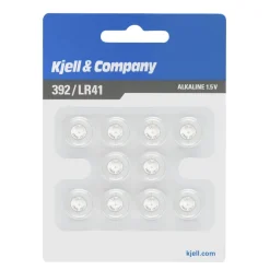 Kjell & Company Batterier|Batterier|Knappcellebatterier LR41 (392) 10-pk.