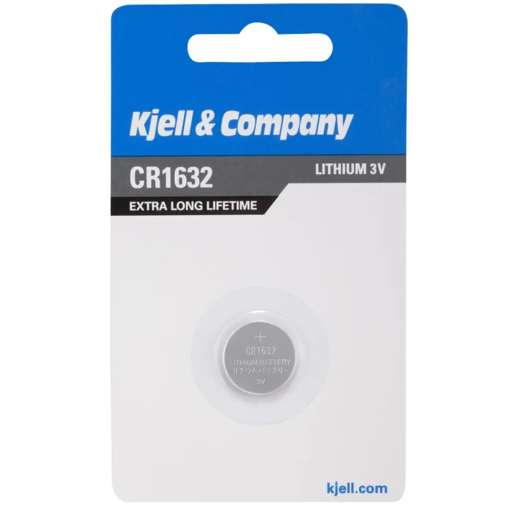 Kjell & Company Batterier|Batterier|Litiumbatteri CR1632