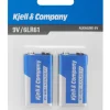 Kjell & Company Batterier|Batterier|9 V-batterier (PP3) 2-pakk