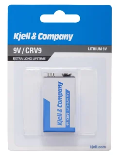 Kjell & Company Batterier|Batterier|9 V-litiumbatteri (CR-V9)