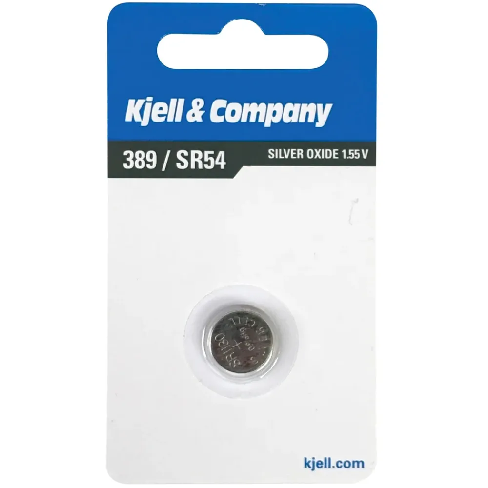 Kjell Batterier|Batterier|Knappcellebatteri SR54 (389)