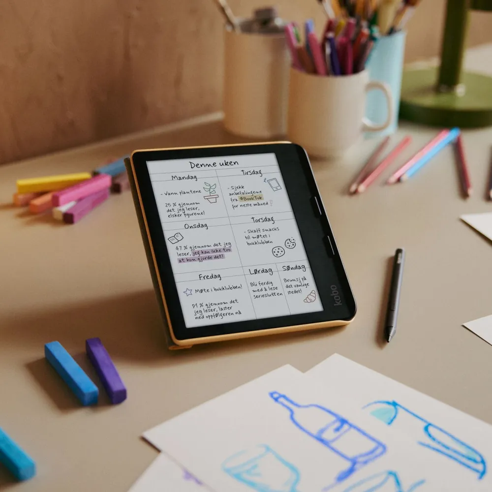 Kobo Lese & Nettbrett|Libra Colour Lesebrett 7"