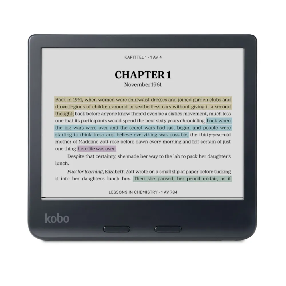 Kobo Lese & Nettbrett|Libra Colour Lesebrett 7"