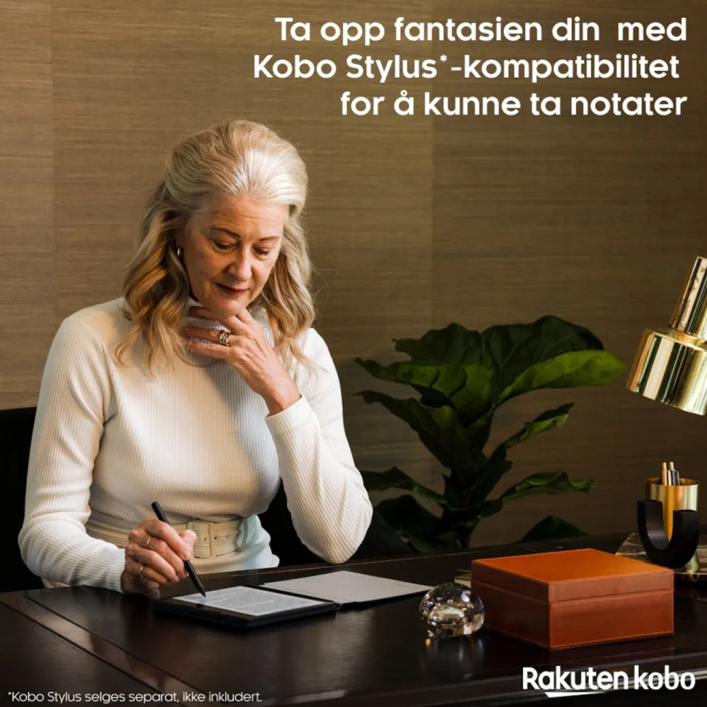 Kobo Lese & Nettbrett|Sage Vanntett lesebrett 8” med wifi