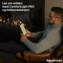 Kobo Lese & Nettbrett|Sage Vanntett lesebrett 8” med wifi