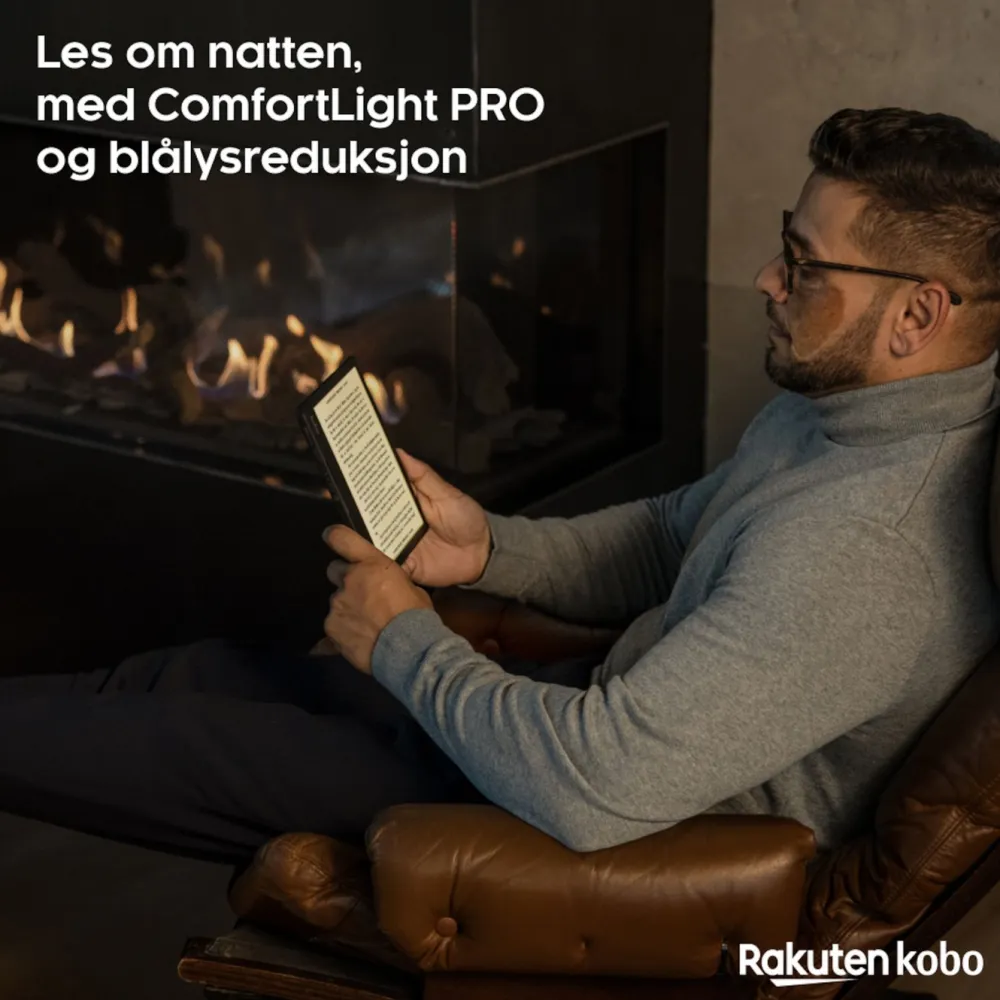 Kobo Lese & Nettbrett|Sage Vanntett lesebrett 8” med wifi
