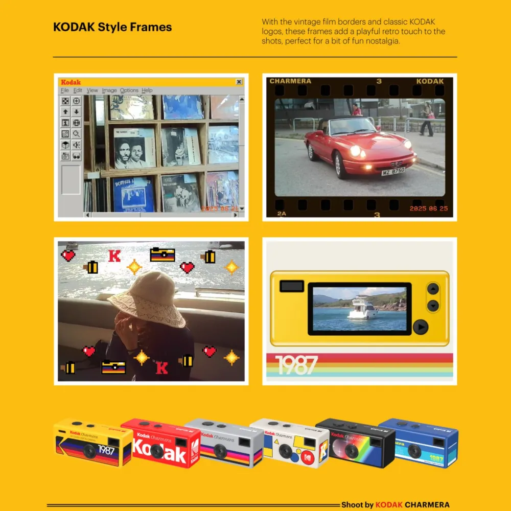 Kodak Rengjøring|Foto Og Video|Charmera nøkkelringkamera Blind Box