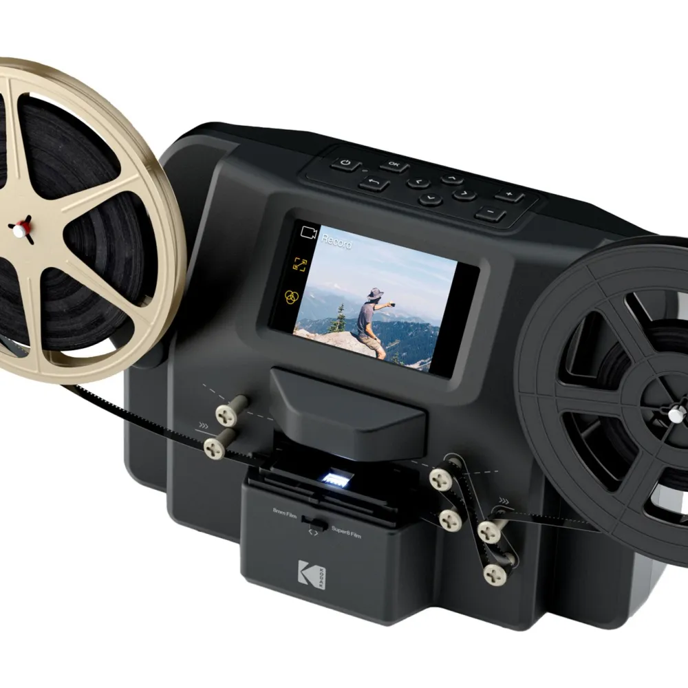 Kodak Digitaliser Lyd Og Bilde|Filmdigitalisator for 8 mm og Super 8-ruller