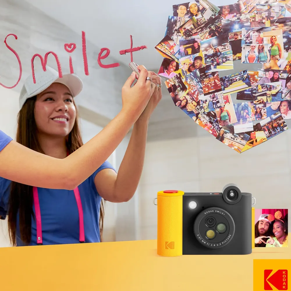Kodak Foto Og Video|Smile+ digitalkamera med direkteutskrift