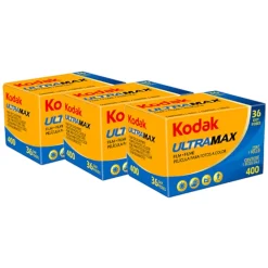 Kodak Foto Og Video|UltraMax 135-film 36 bilder med farge ISO 400 3-pk.