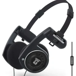 Koss Iphone-Tilbehør|Dataheadset|Porta Pro 3.0 On-ear-headset Svart