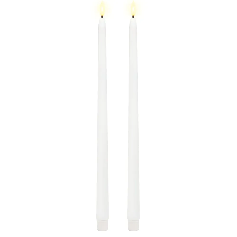 Kjell Julelys|Stemningsbelysning|Kronelys LED 2-pk.