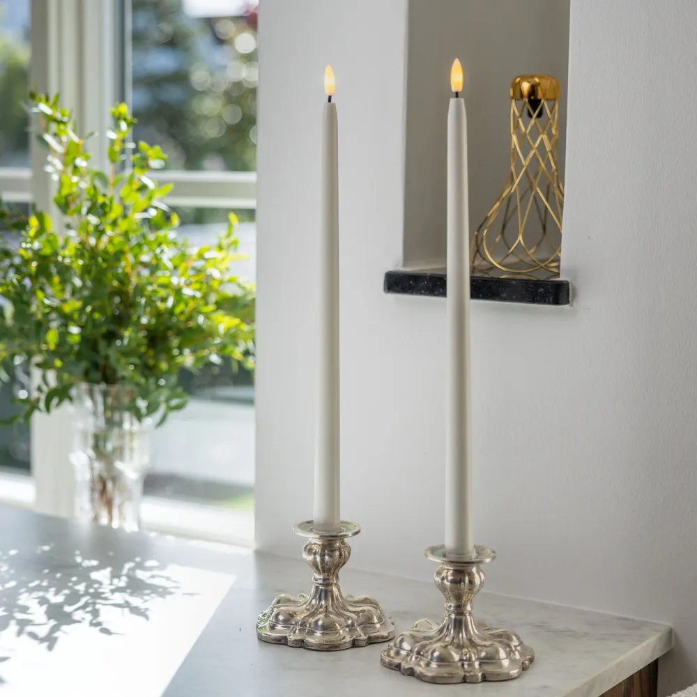 Kjell Julelys|Stemningsbelysning|Kronelys LED 2-pk.