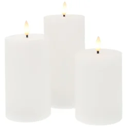 Kjell Julelys|Stemningsbelysning|Kubbelys LED 3-pk.