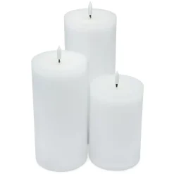 Kjell Julelys|Stemningsbelysning|Kubbelys LED 3-pk.