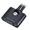 Kjell Datatilbehør|KVM-switch med VGA og USB