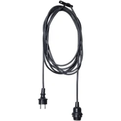 Kjell Lampetilbehør|Julelys|Lampeholder E27 med kabel