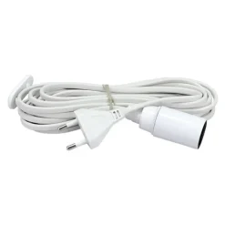 Kjell Lampetilbehør|Julelys|Lampeholder E14 med 3,5 m ledning