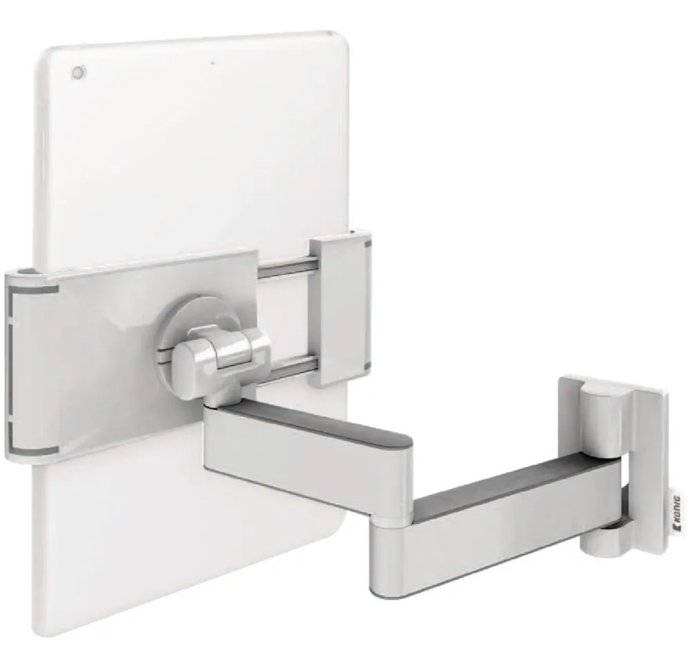 Kjell Mobiltelefonholder|Ipad Og Tilbehør|3-leddet veggfeste til nettbrett 7–12''