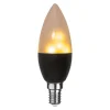 Kjell Lyskilder|LED-pære med flammende lys E14 18 lm