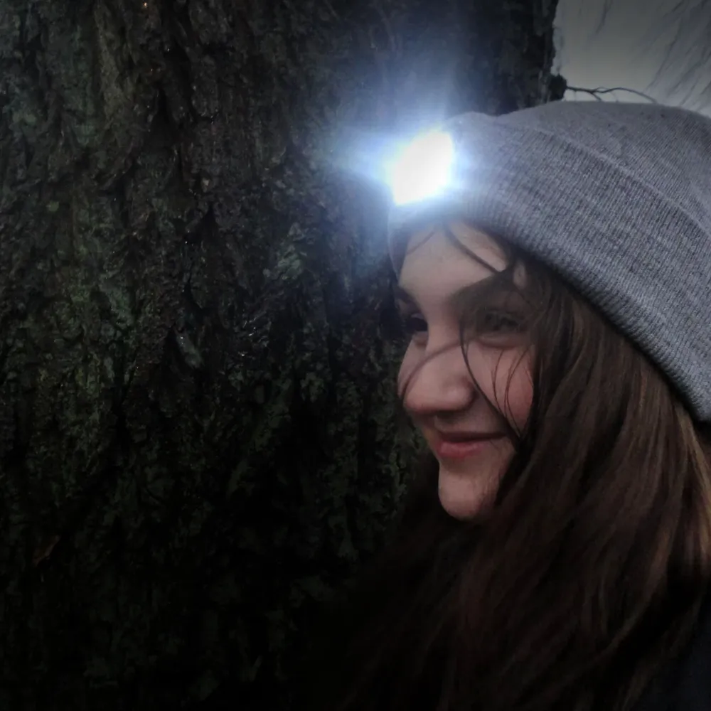 Ledsavers Hodelykter|Lue med LED-lykt