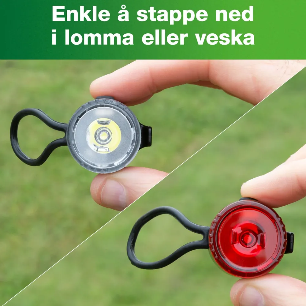 Ledsavers Sykkelbelysning|Fritid|Sykkellykter