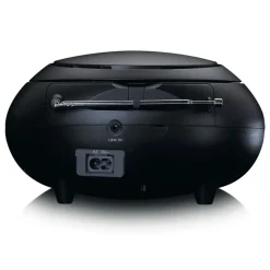 Lenco Musikkspiller Og Radio|Bærbar CD-spiller SCD-331 - Svart