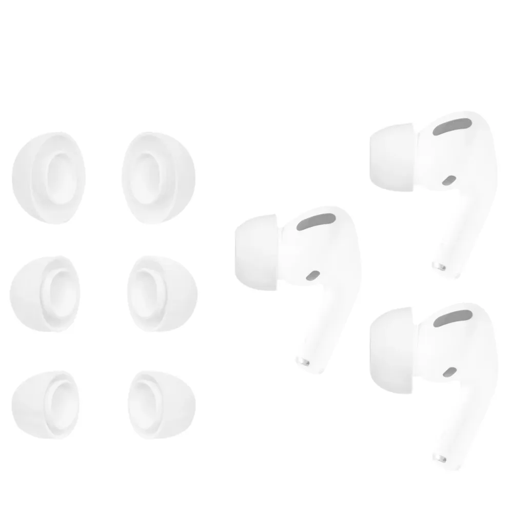 Linocell Dataheadset|Hodetelefoner Og Hodesett|Airpods Pro-øreplugger (gen 1, 2019 og gen 2, 2022/2023)