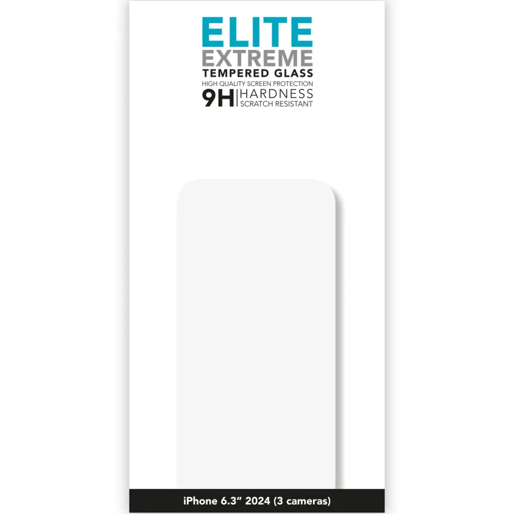 Linocell Skjermbeskytter|Elite Ekstreme Skjermbeskytter for iPhone 16 Pro