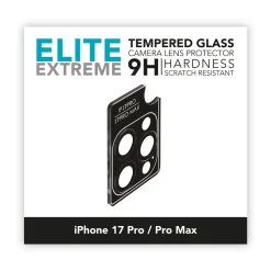 Linocell Skjermbeskytter|Elite Extreme Beskyttelse for kameralinsen på iPhone 17 Pro og Pro Max