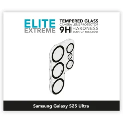 Linocell Skjermbeskytter|Elite Extreme Beskyttelse for kameralinsen Galaxy S25 Ultra