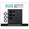 Linocell Mobildeksler & Etui|Elite Extreme Beskyttelse for kameralinsen på Galaxy S22 Ultra