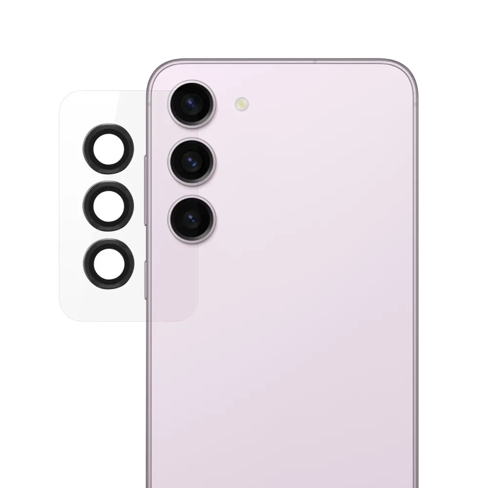 Linocell Mobildeksler & Etui|Elite Extreme Beskyttelse for kameralinsen på Galaxy S23 og S23 Plus