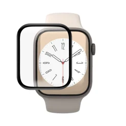 Linocell Smart Ring|Smartklokker Og Ringer|Elite Extreme Curved Skjermbeskytter for Apple Watch Series 7, 8 og 9 41 mm