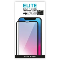 Linocell Skjermbeskytter|Elite Extreme Curved Skjermbeskytter for iPhone X, Xs og 11 Pro
